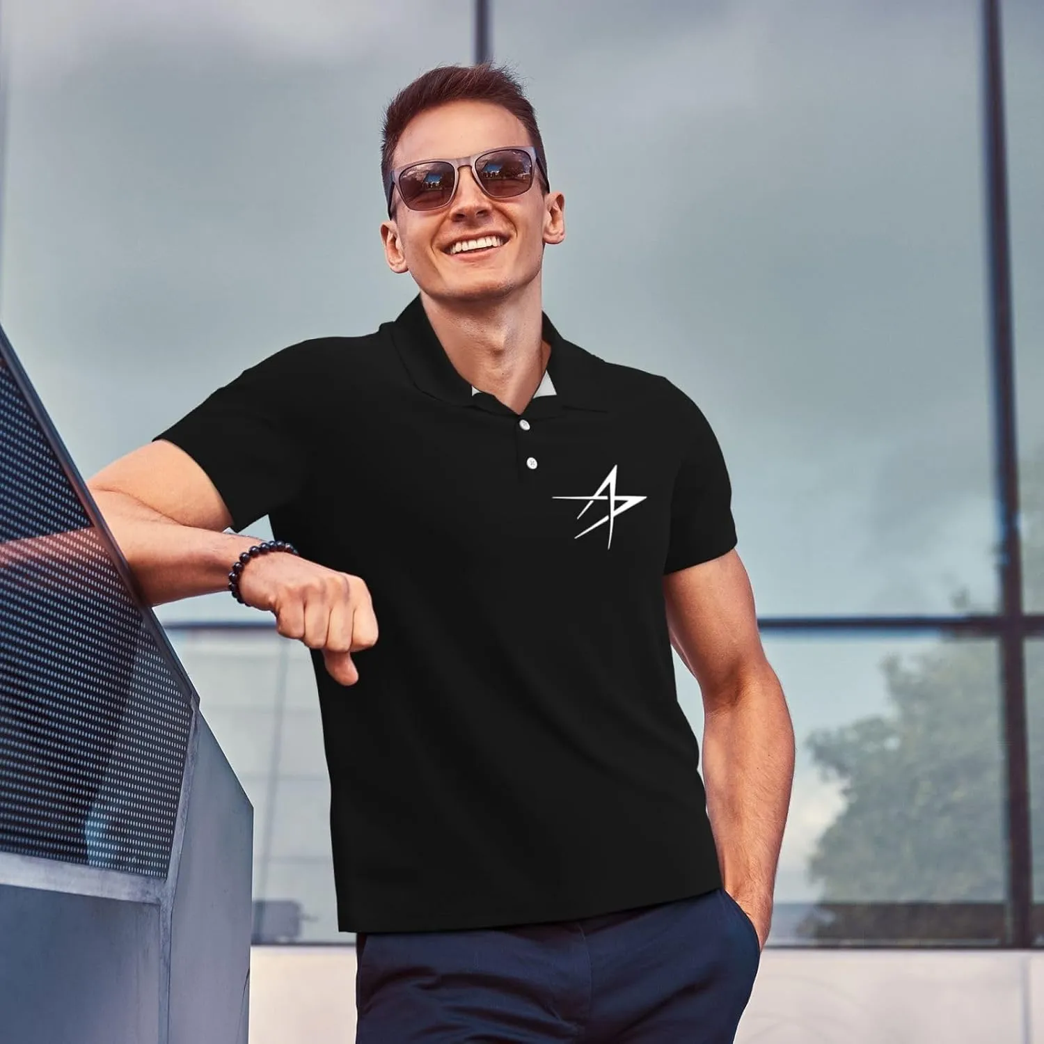 Lockheed Martin Men's Polo Shirts Casual Tshirt for Men