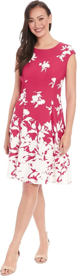London Times Women's Perfect Versatile Scuba Crepe Fit
