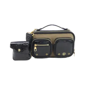 Louis Vuitton Exotic Leather Utility Cross-Body Shoulder Bag