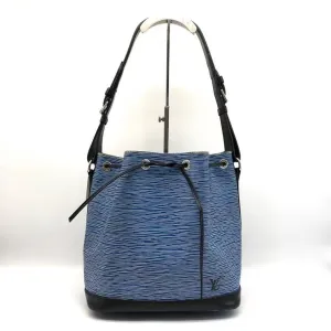 Louis Vuitton Noe Blue Bucket Bag