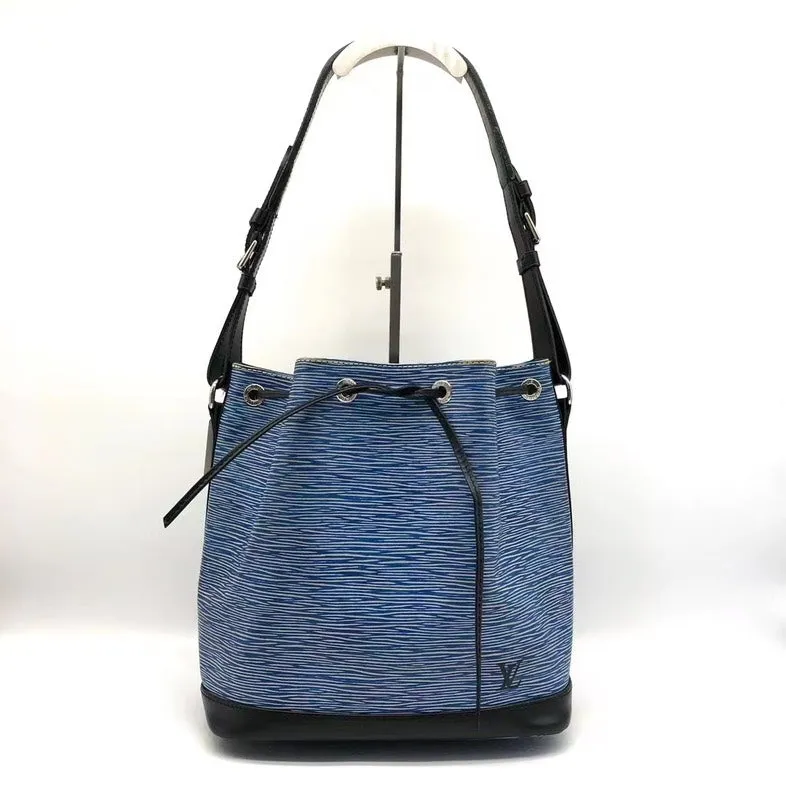 Louis Vuitton Noe Blue Bucket Bag
