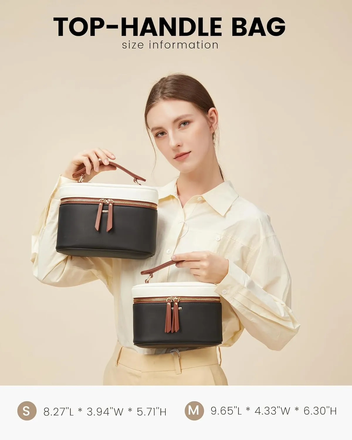 LOVEVOOK Crossbody Bag for Women, Top Handle Shoulder Pouch Purse Small PU Leather Satchel Handbag, Flap Box Bag for Ladies