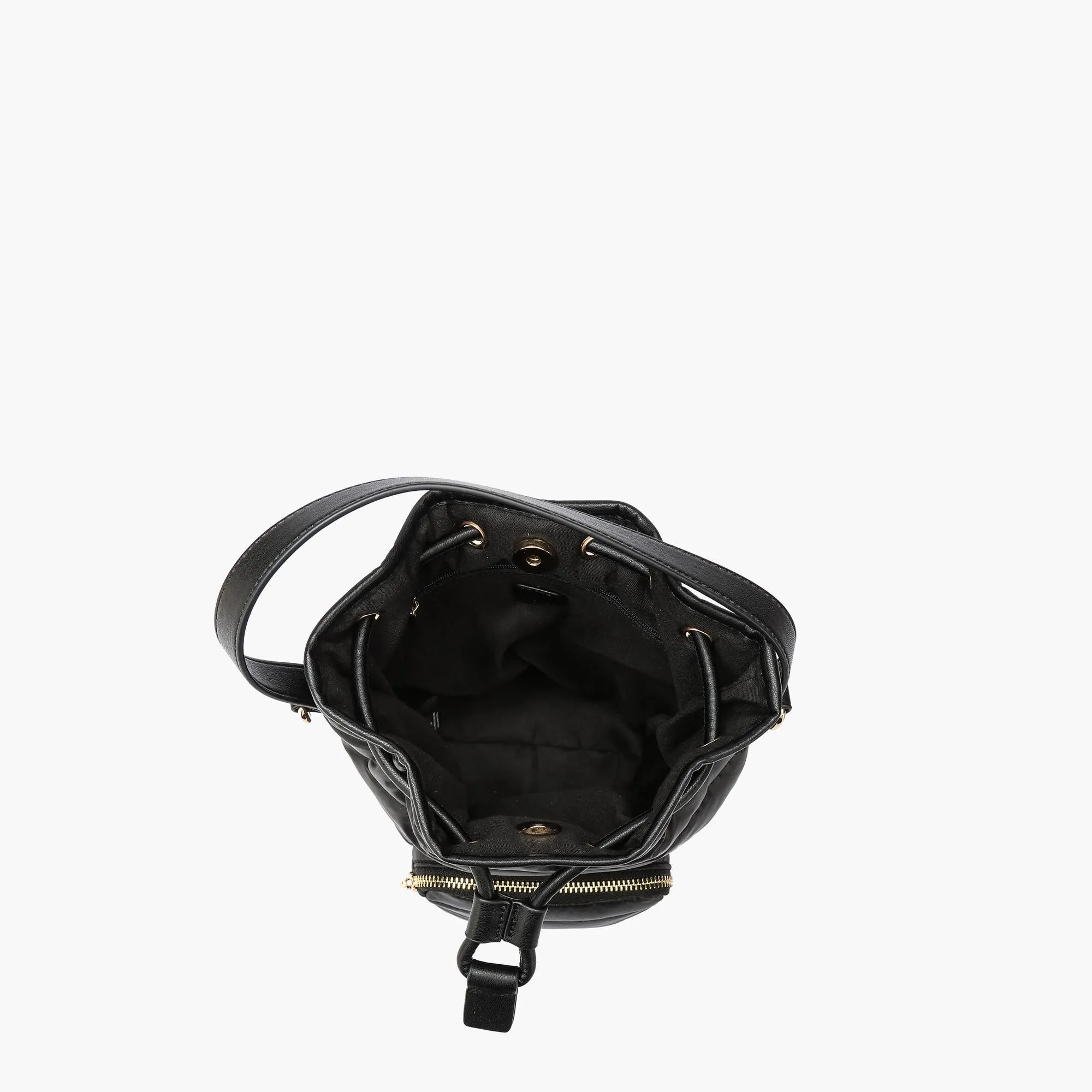 Lucky Puffer Mini Gift Bucket Crossbody Bag Like Dreams (White)