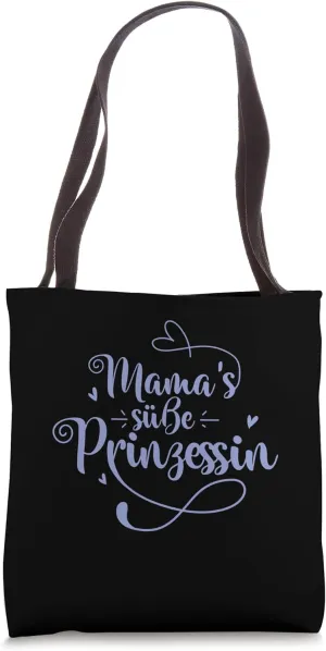 Mama's cute Princess Daughter Tote Bag