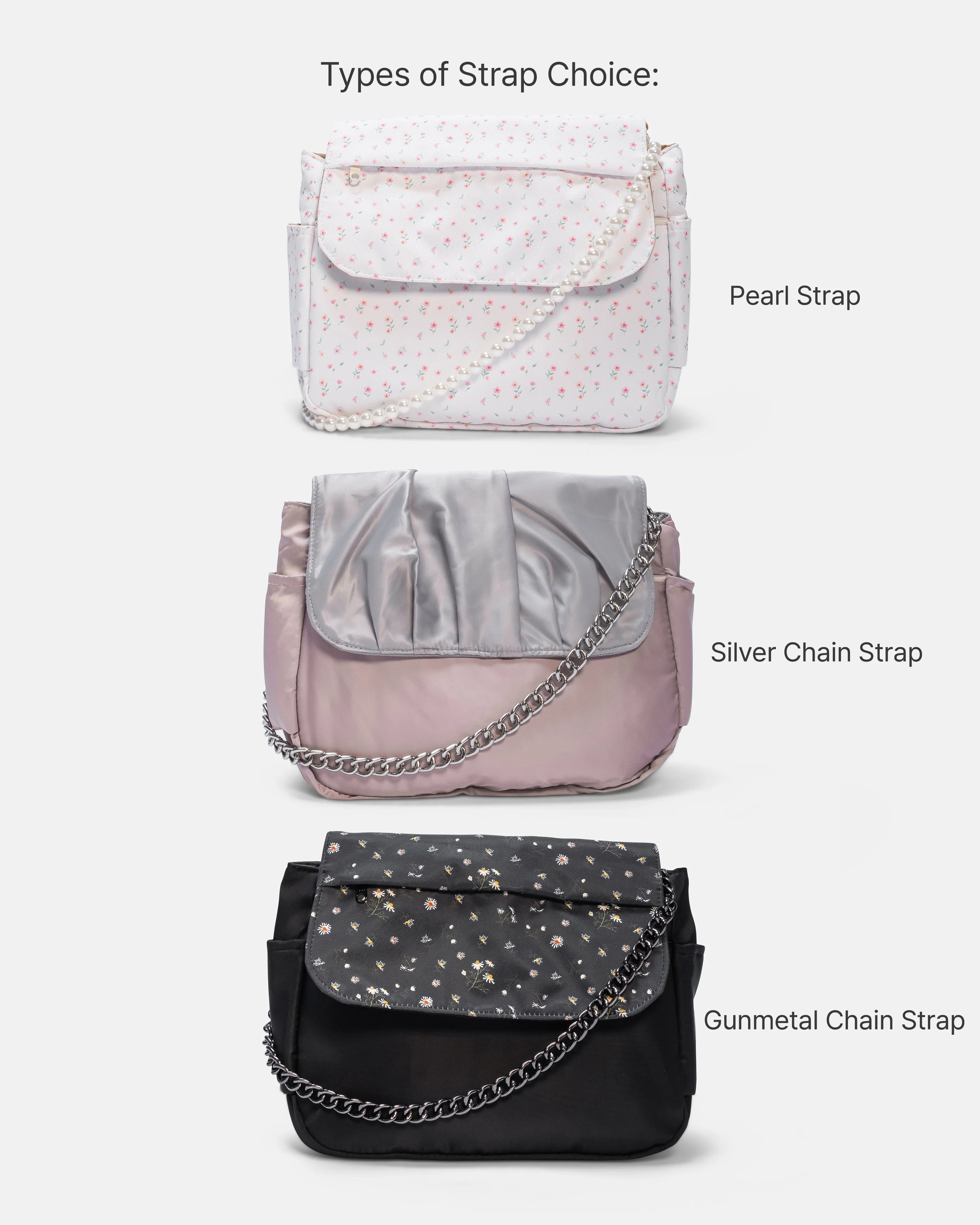 {{Mama's Day Special}} Lace Brown Multi-Carry Crossbody Bag
