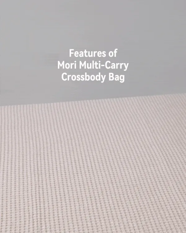 {{Mama's Day Special}} Lace Brown Multi-Carry Crossbody Bag