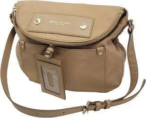 Marc Jacobs Preppy Natasha Nylon Crossbody Bag, Iced Coffee, One Size (Iced Coffee)