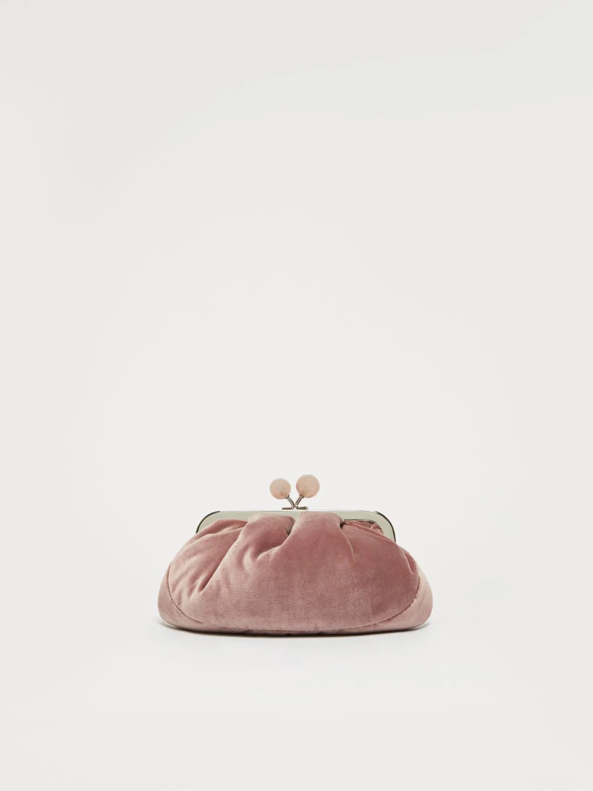 Max Mara Weekend VESPA Small Pink velvet Pasticcino Bag