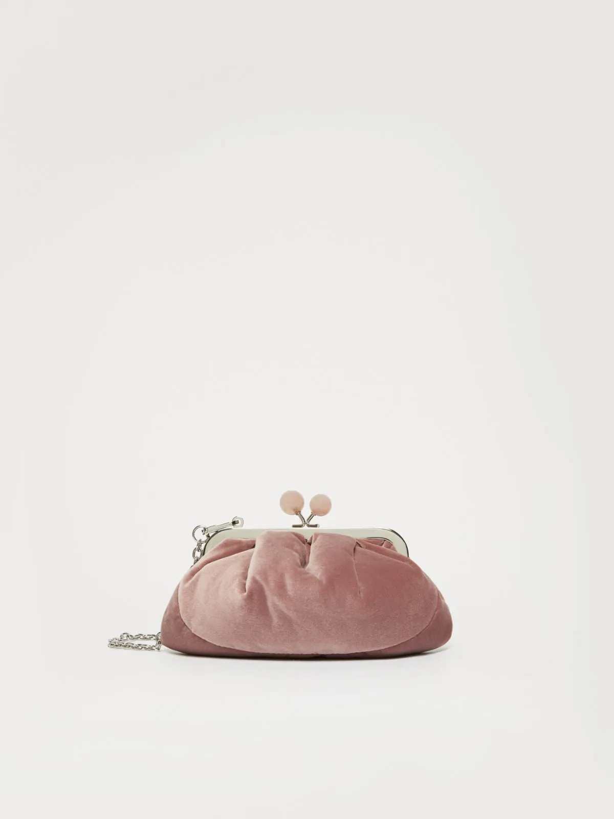 Max Mara Weekend VESPA Small Pink velvet Pasticcino Bag