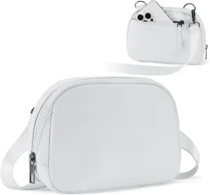MAXTOP Small Nylon Crossbody Bags for Women Unisex Belt Bag Fanny Pack with Adjustable Strap for Traveling Shopping