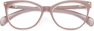 MEETSUN Non Prescription Glasses Frames For Women，Retro Cateye Fake Eyeglasses HD Clear Lens