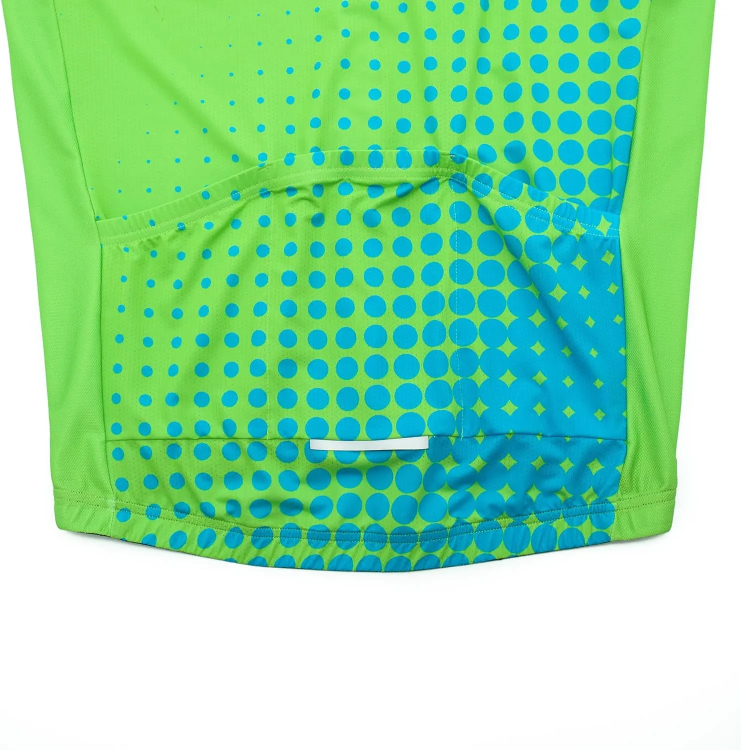 Men Cycling Jersey,Bike T-Shirt Short Sleeve MTB Biking Clothing Reflective Bicycle Jacket with 3-Pockets Tops S-3XL