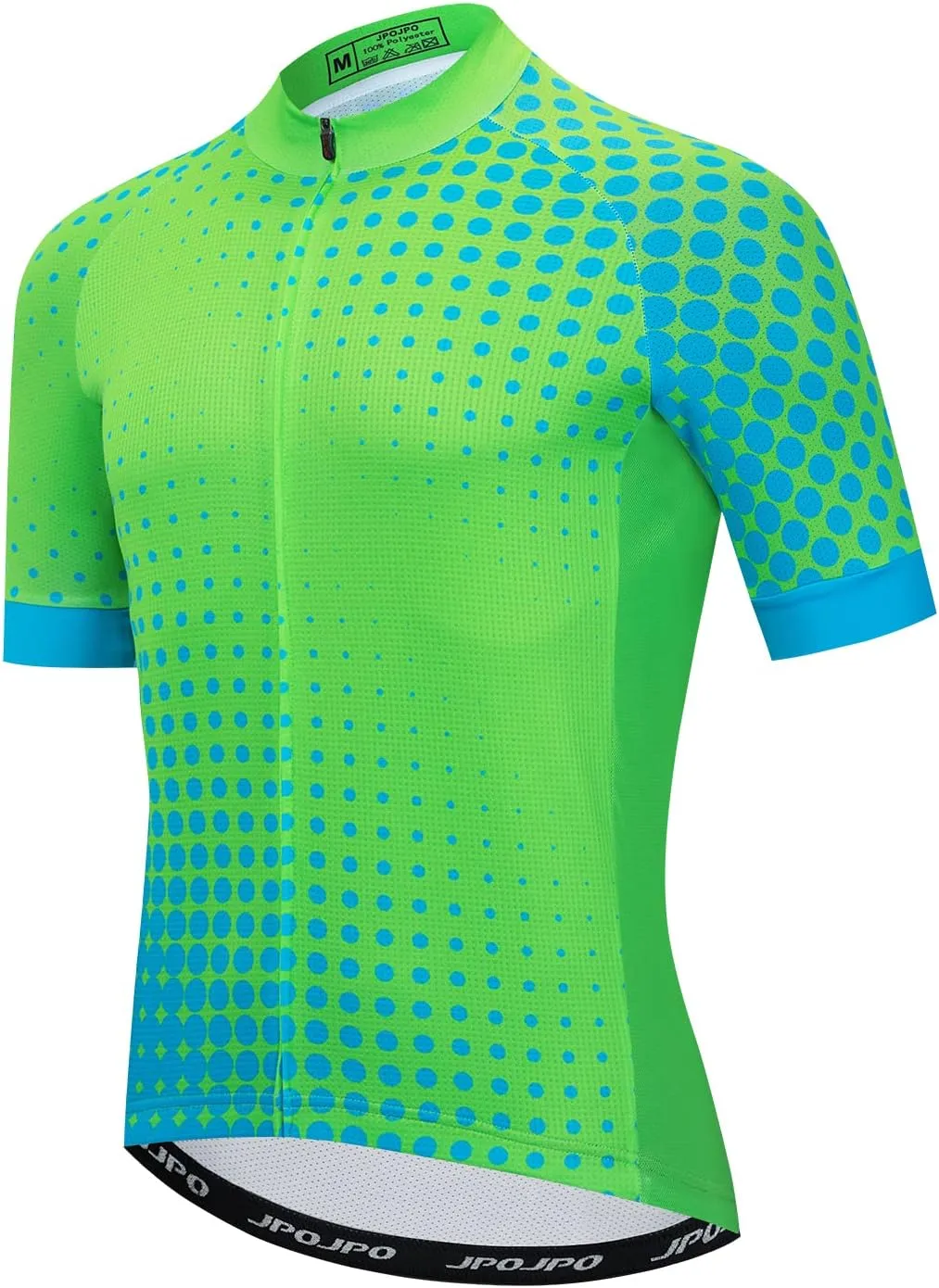 Men Cycling Jersey,Bike T-Shirt Short Sleeve MTB Biking Clothing Reflective Bicycle Jacket with 3-Pockets Tops S-3XL