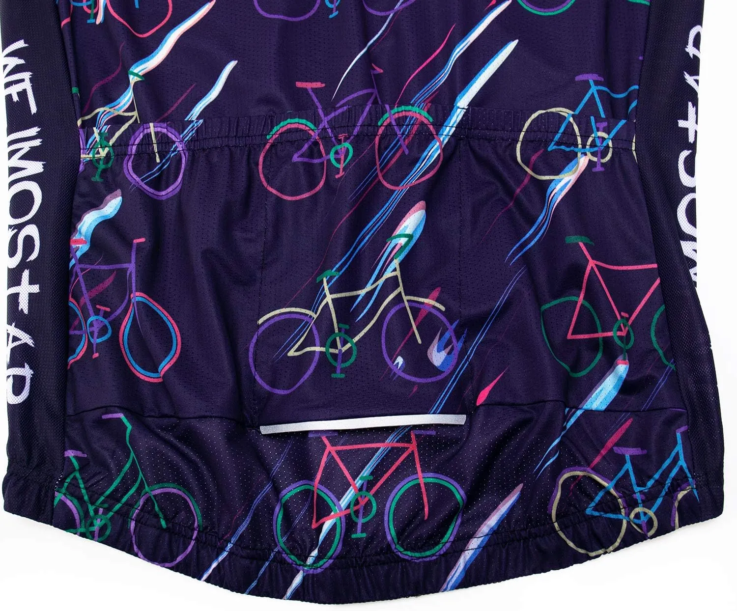Men's Cycling Jersey Short Sleeve Bike Shirts Bicycle Jacket with Pockets