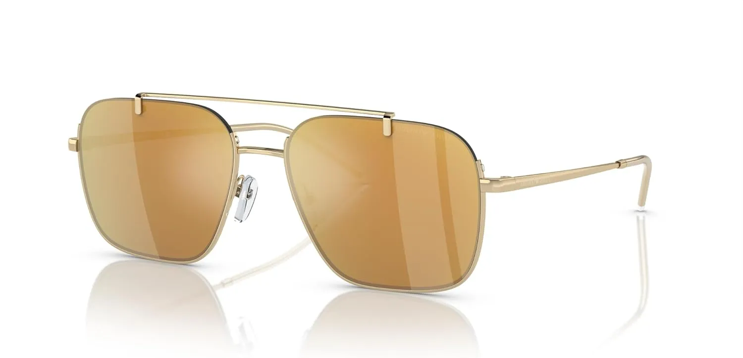 Men's Ea2150 Aviator Sunglasses