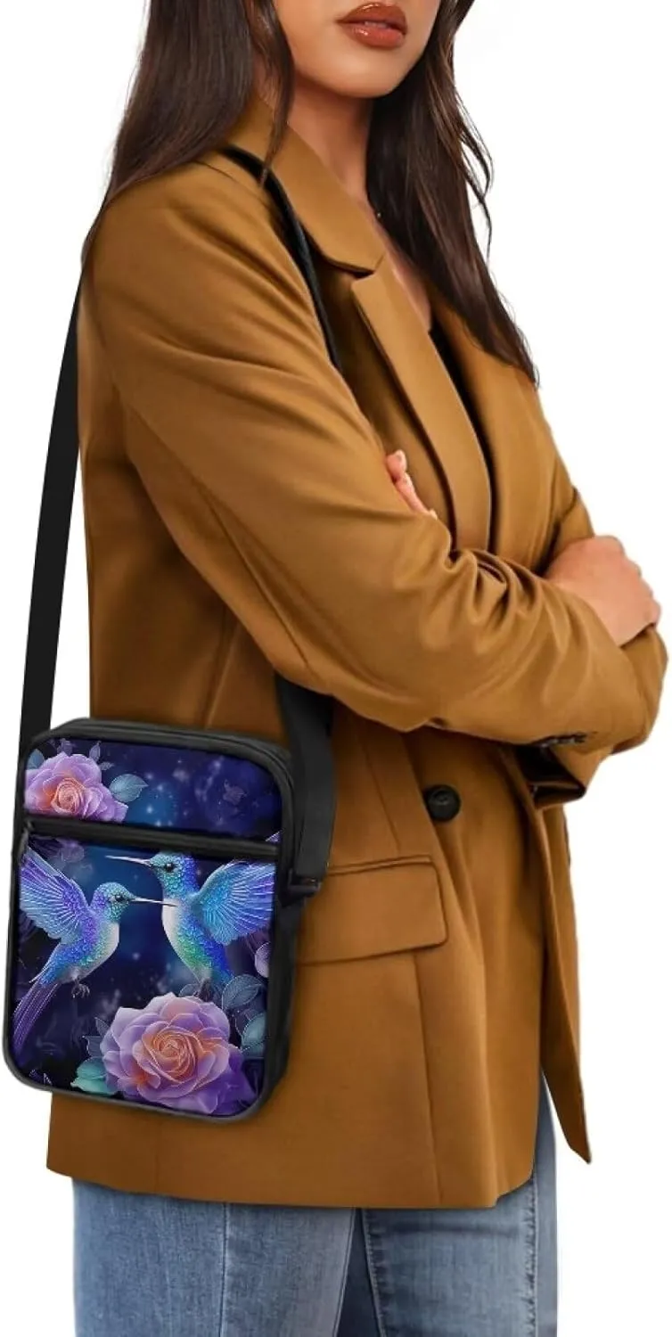 Messenger Bag for Women Crossbody Cell Phone Purse Small Shoulder Pouch for Outdoor