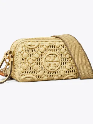 Miller Mini Crossbody Bag - Raffia