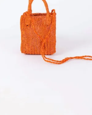 Mimi Crossbody Bag in Orange | Orange