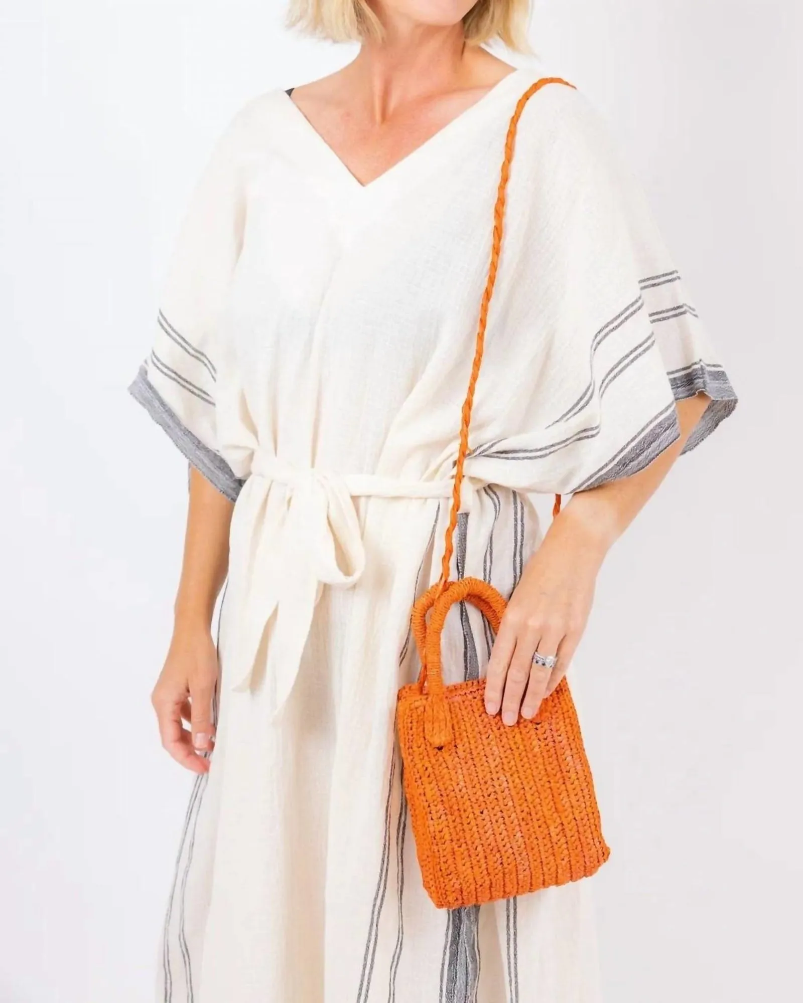 Mimi Crossbody Bag in Orange | Orange