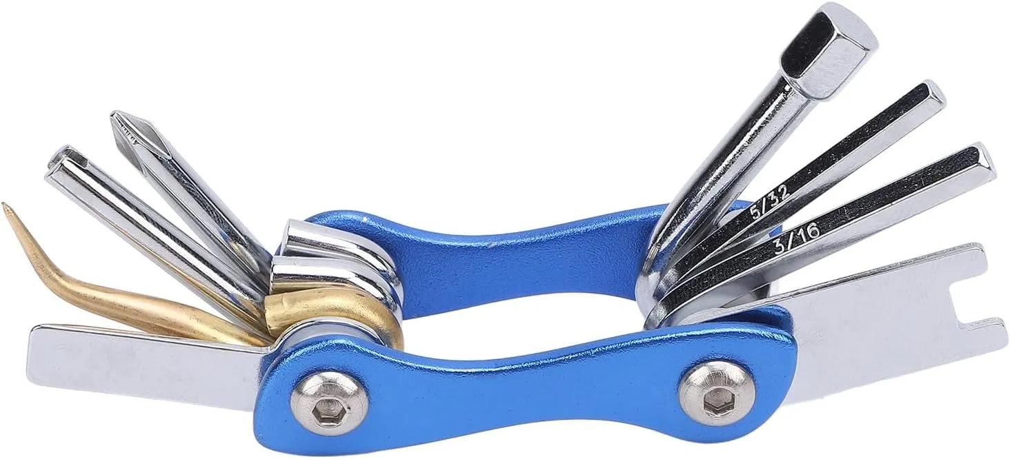 Mini Compact Multi Dive Tool, Scuba Toolpack Multi Tool, 8 in 1 Stainless Steel Scuba Diving Multi Tool,Compact & Portable for Diving Trips & Maintenance,Essential for Every