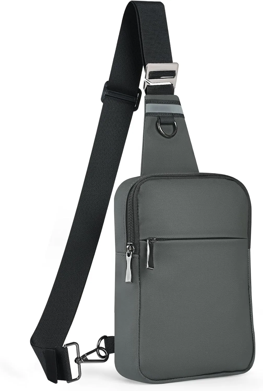 Mini Sling Bag for Women Men, Crossbody Bags Chest Bag Dual Pocket RFID Cell Phone Purse Travel Running Walking