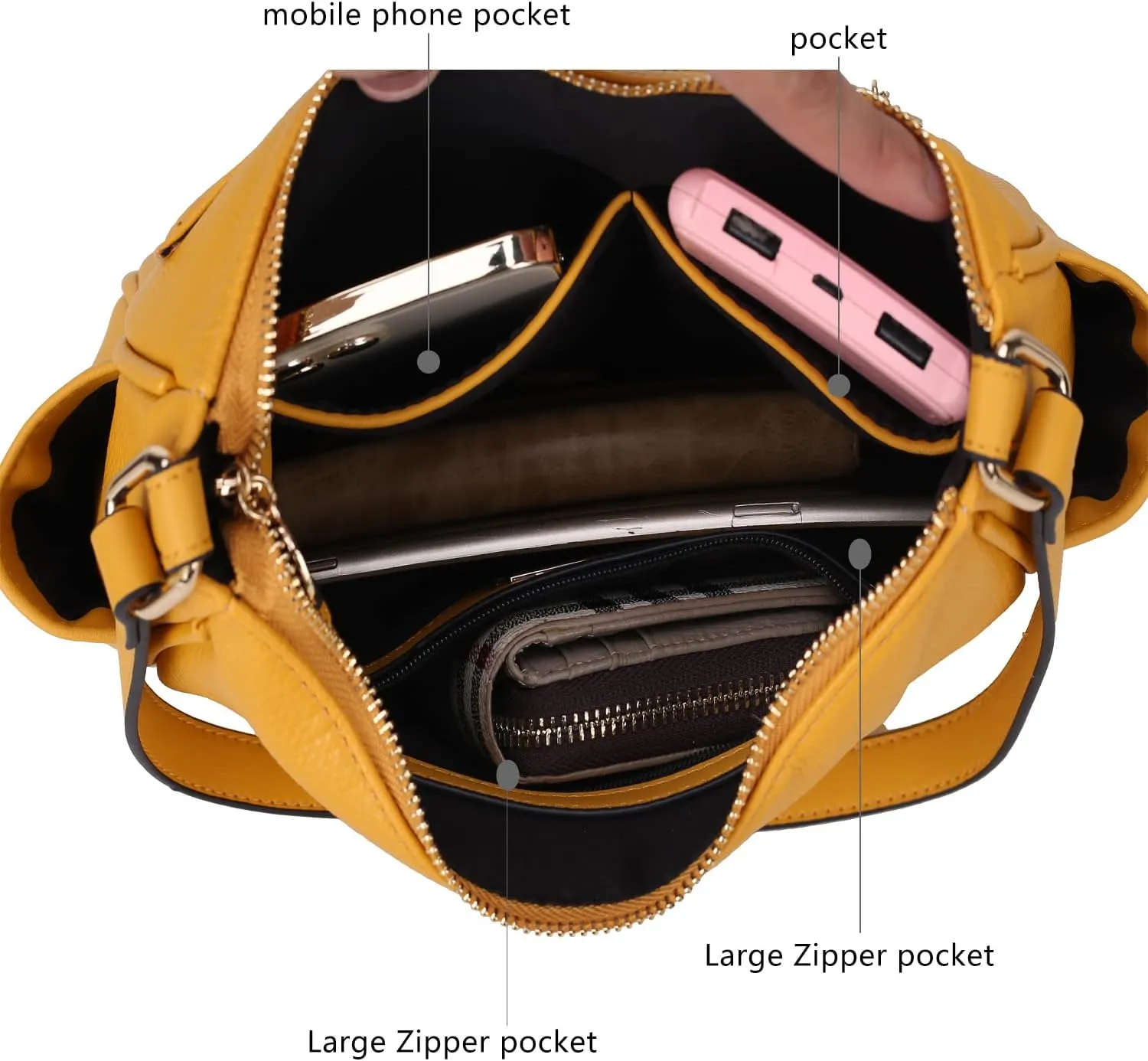 MKF Collection Crossbody Bag for Women,Vegan Leather Shoulder Bag Handbag Purse By Mia K