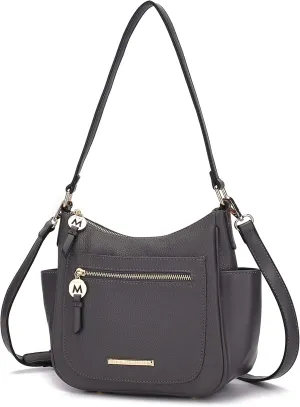 MKF Collection Crossbody Bag for Women,Vegan Leather Shoulder Bag Handbag Purse By Mia K