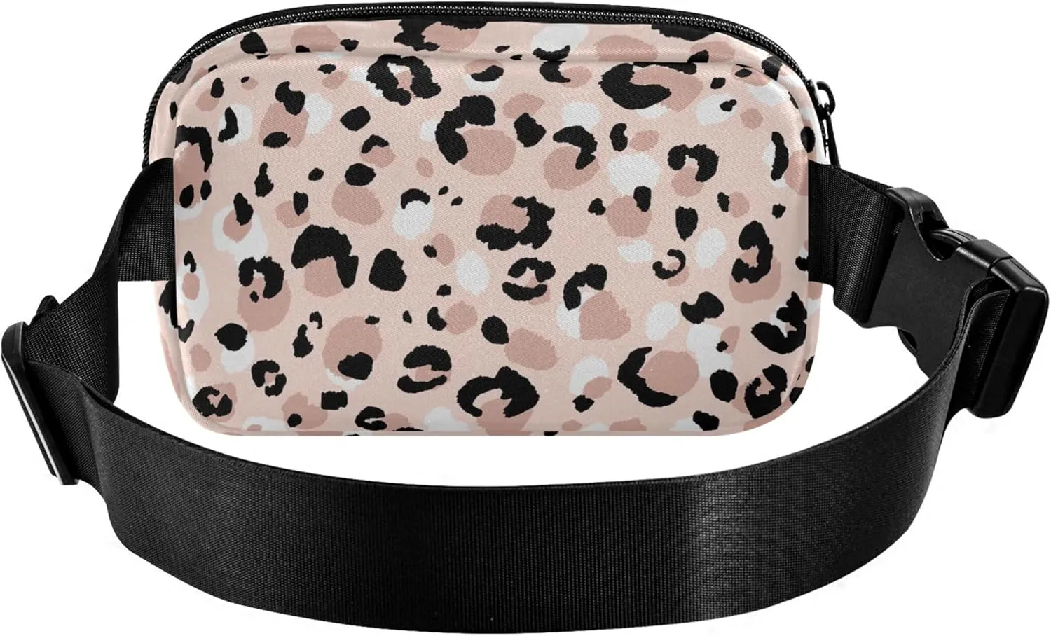 Modern Leopard Animals Cute Fanny Packs Women Hip Pouch Belt Bag Waterproof Funny Waist Pack for Women