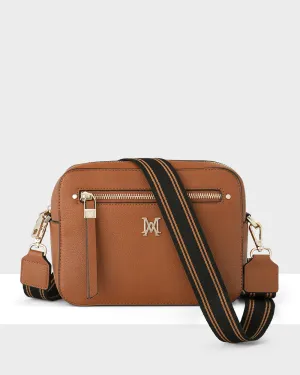 Molly Camera Crossbody Bag   Stripe Bag Strap