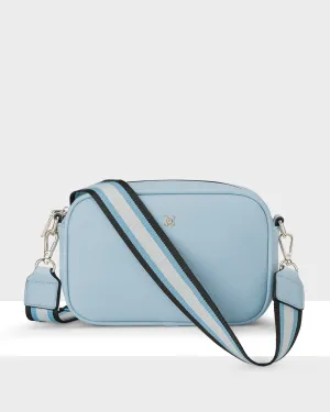 Monica Camera Crossbody Bag   Stripe Bag Strap