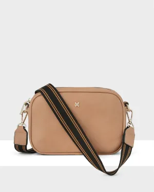 Monica Camera Crossbody Bag   Stripe Bag Strap