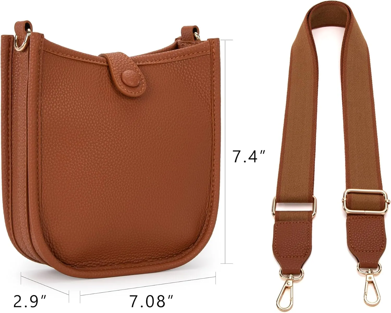 Montana West Crossbody Bags for Women Multi Pocket Cross Body Bag Purses with Adjustable Strap