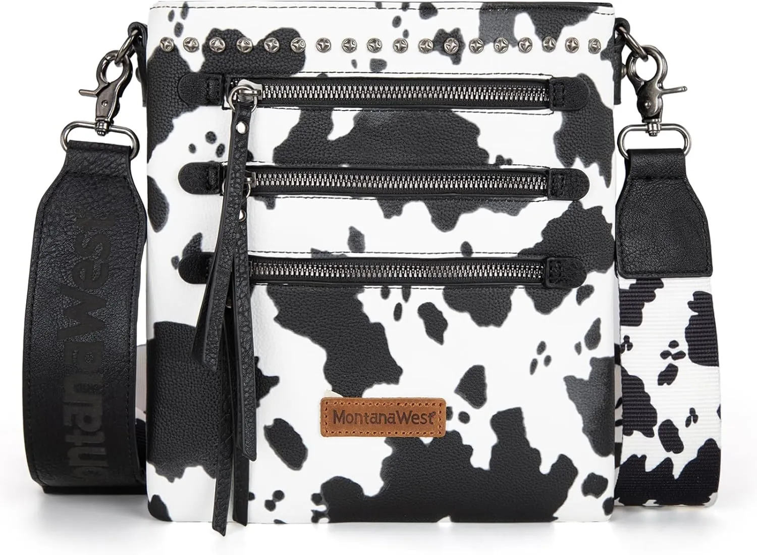 Montana West Crossbody Bags for Women Multi Pocket Cross Body Bag Purses with Guitar Strap