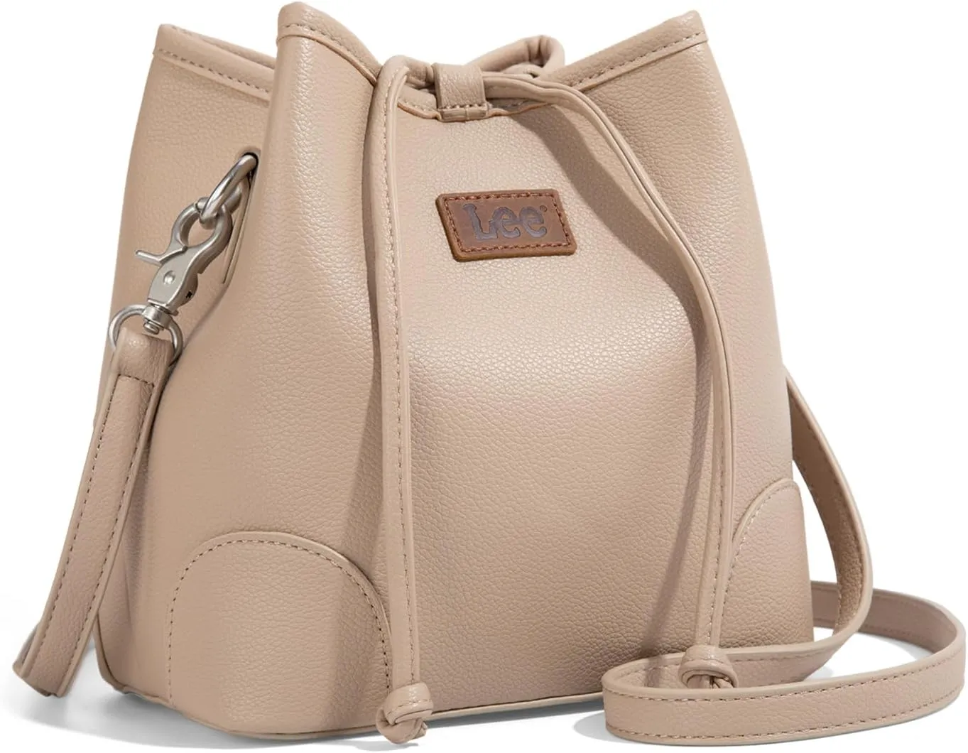 Montana West Lee Small Crossbody Bags for Women Drawstring Bucket Purse with Adjustable Strap