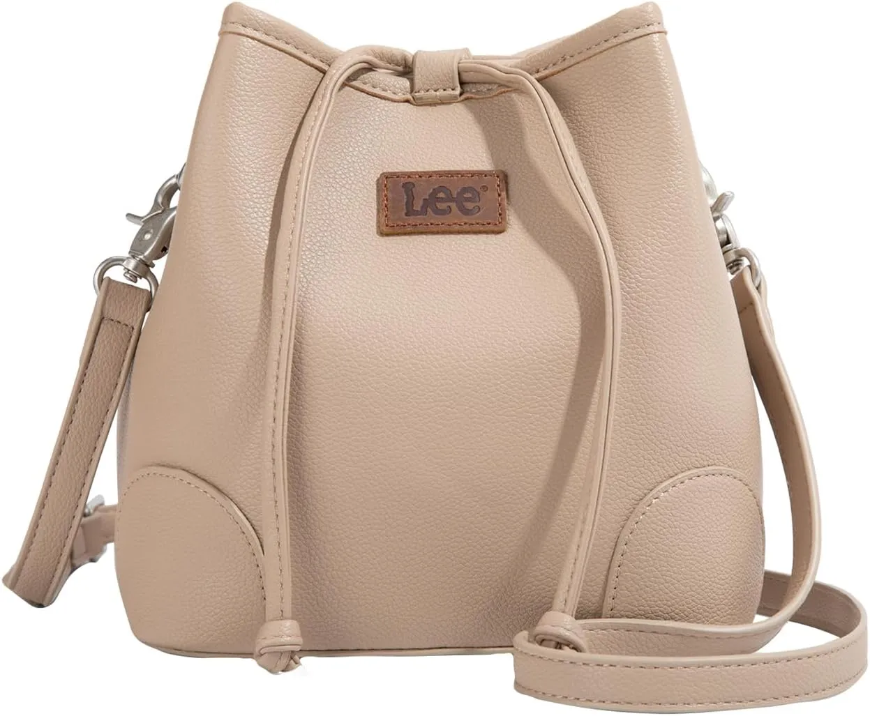 Montana West Lee Small Crossbody Bags for Women Drawstring Bucket Purse with Adjustable Strap