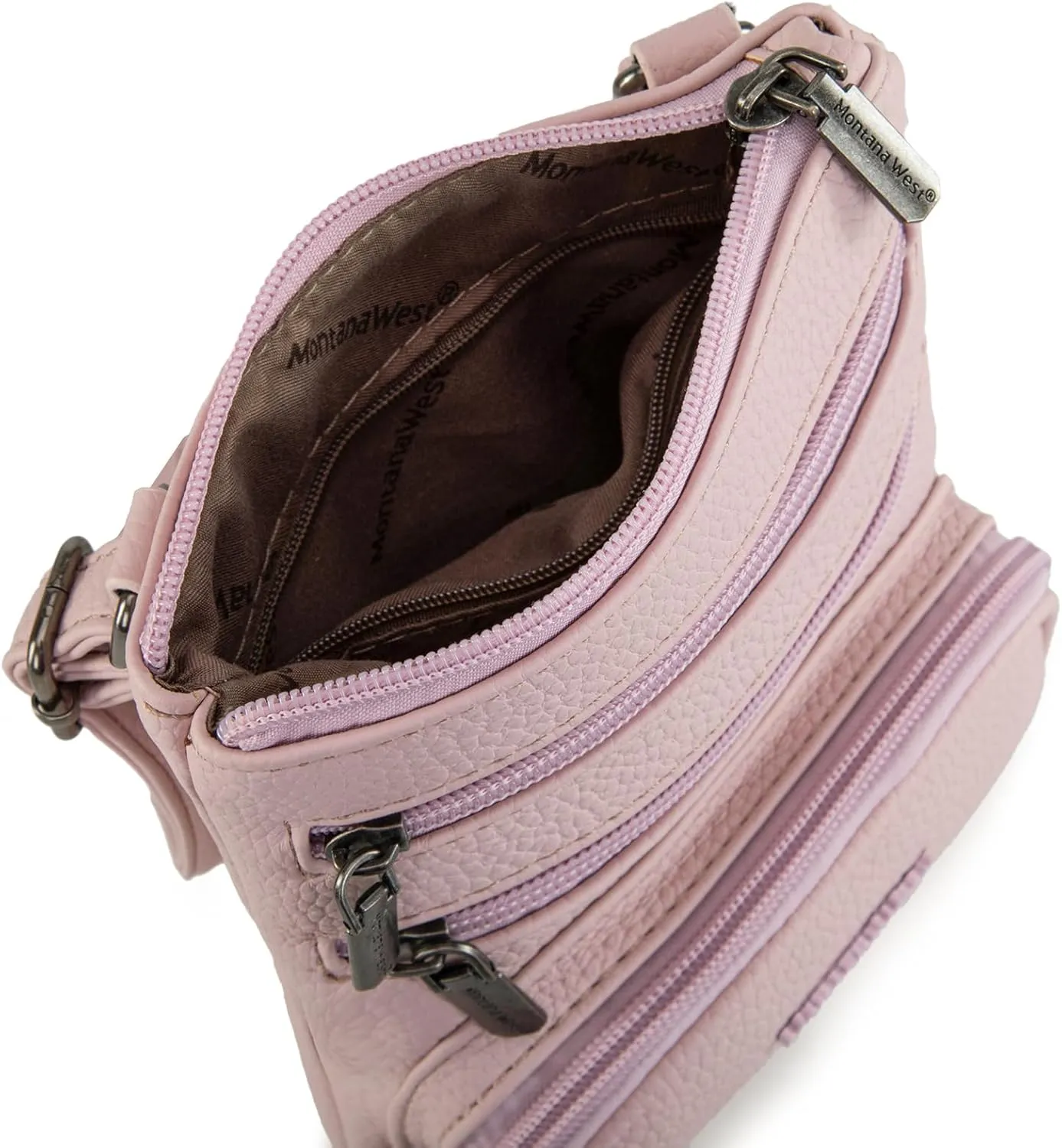 Montana West Small Crossbody Bag for Women Multi-Pocket Crossbody Purse