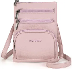 Montana West Small Crossbody Bag for Women Multi-Pocket Crossbody Purse