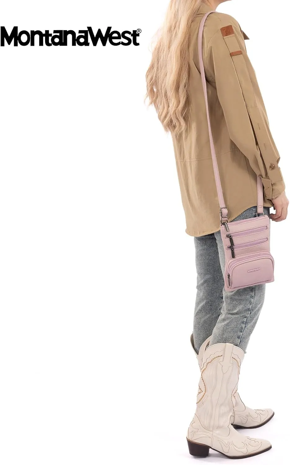 Montana West Small Crossbody Bag for Women Multi-Pocket Crossbody Purse