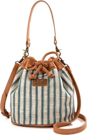 Montana West X Lee Bucket Bag for Women Drawstring Hobo Crossbody Bag with Detachable Straps