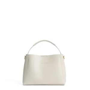 Montmartre Béatrice Midi creme vegetable tanned leather handbag