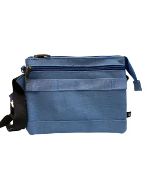 Multi Pocket Crossbody Belt Bag-LT Blue