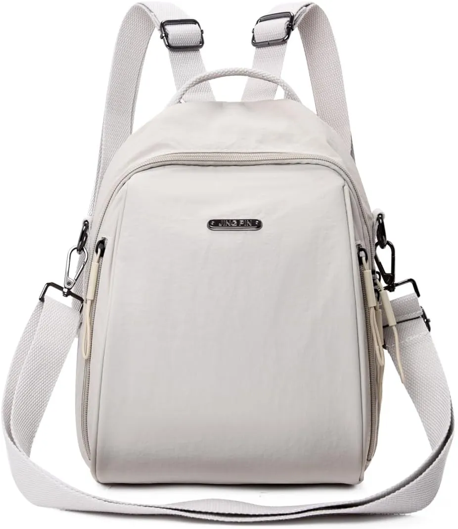 Multi Use Ways Pockets Tote Messenger Bag CrossBody Shoulder Bag Backpack