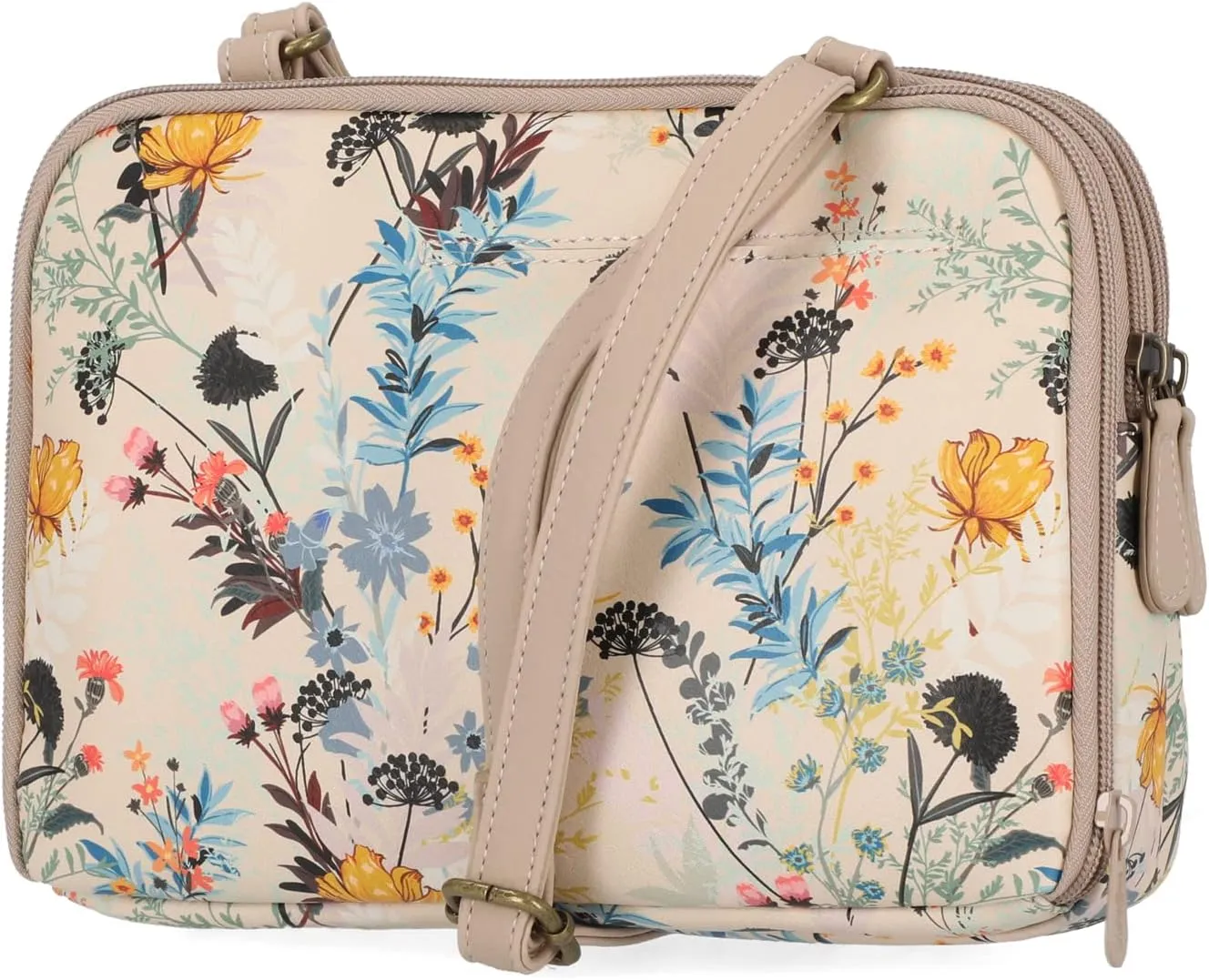 MultiSac Zippy Triple Compartment Crossbody Bag