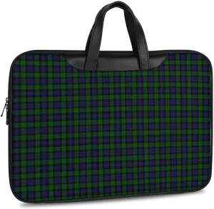 Murray Tartan Handheld Single Shoulder Crossbody Laptop Bag Unisex