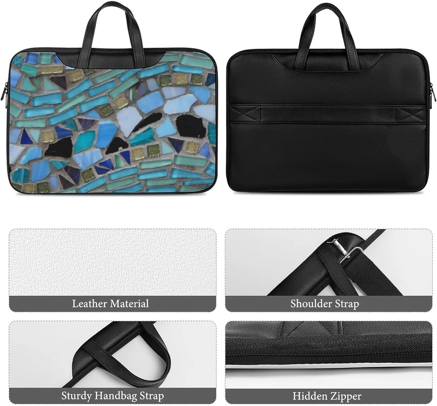 Murray Tartan Handheld Single Shoulder Crossbody Laptop Bag Unisex