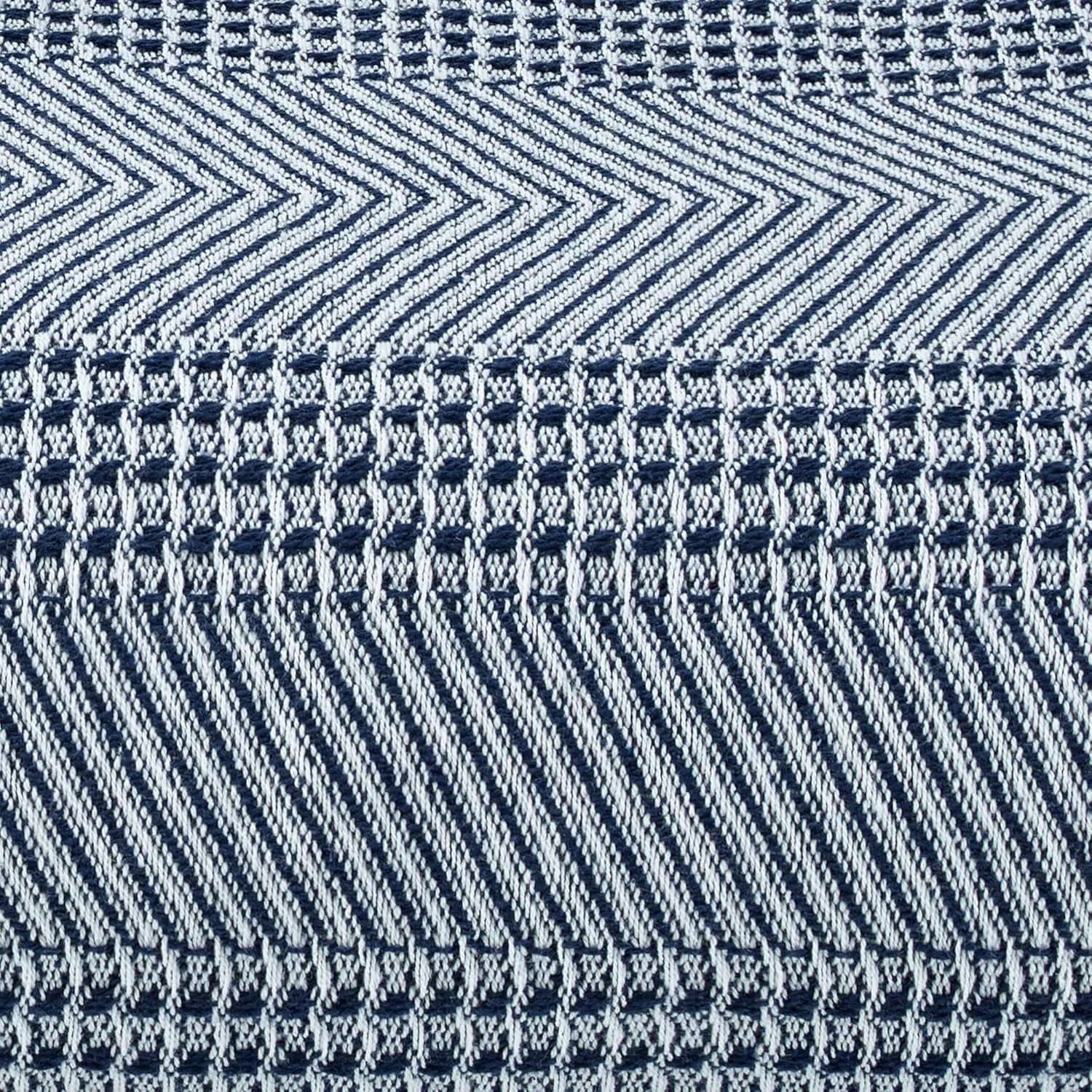 Nautica Blanket Soft Cotton Bedding, Medium Weight for All Seasons, Queen, Navy