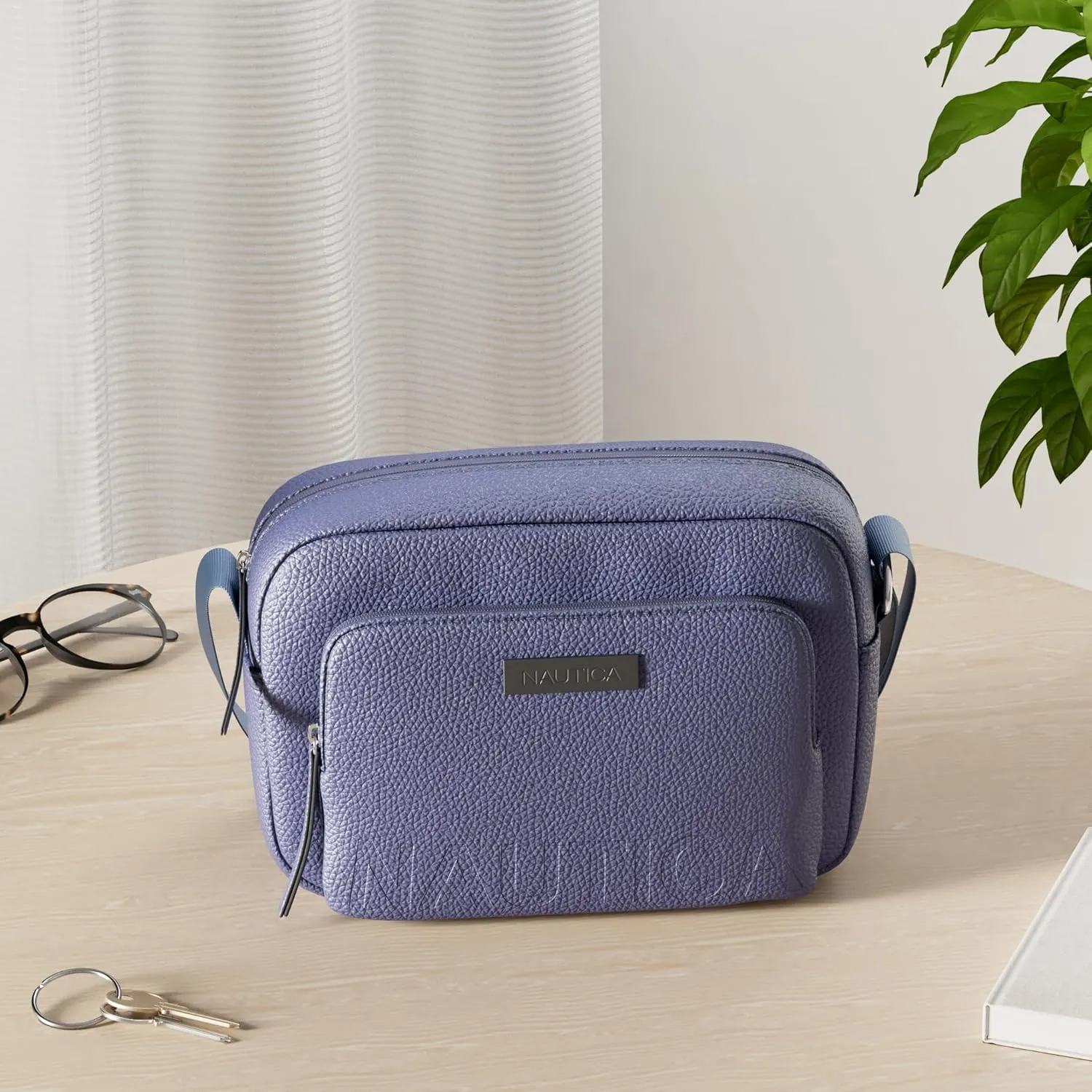 Nautica Women's Out and About Adjustable Crossbody Bag Purse