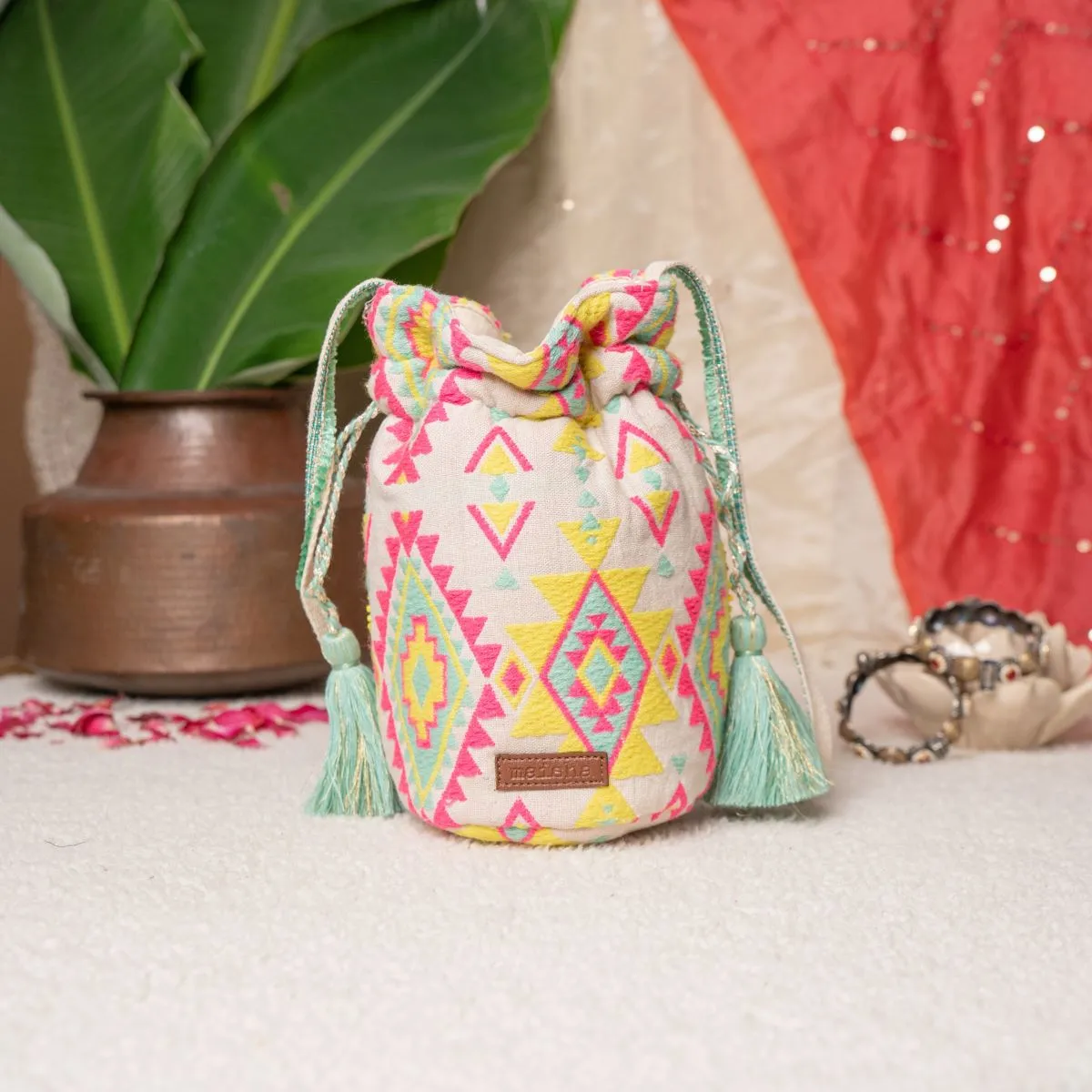 Neon Nakhra Potli Bag