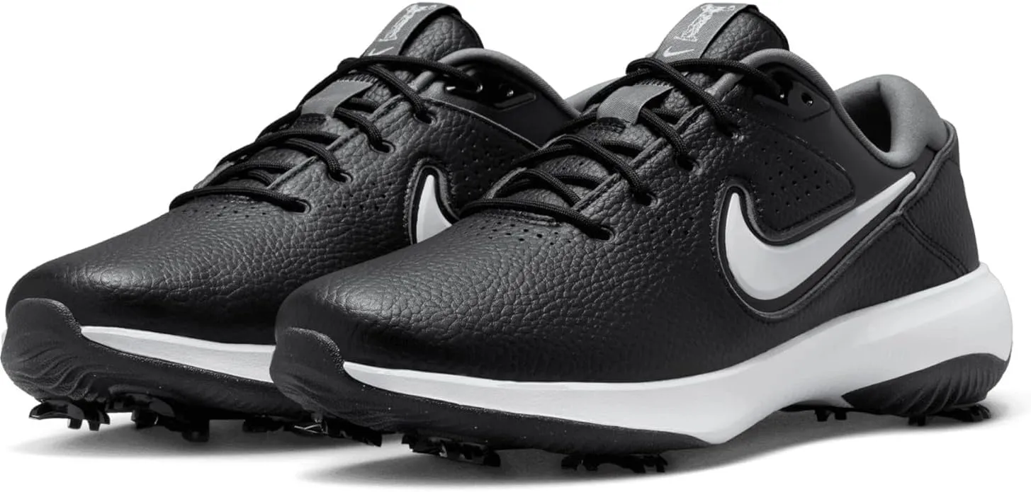 Nike Victory Pro 3 Men's Golf Shoes (Wide) (DX9028-003, Black/Cool Grey/White)