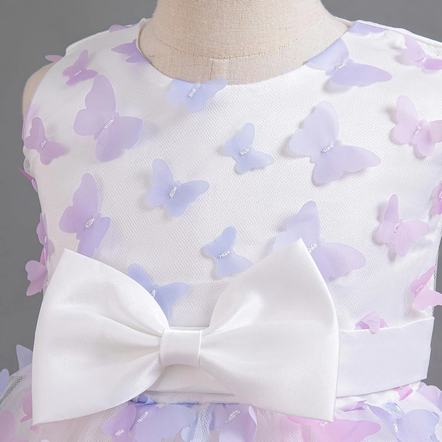 Nileafes Flower Girl Princess Dresses Birthday Party Ball Gown